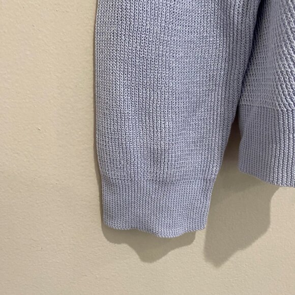 NEW Eileen Fisher Organic Linen & Cotton Sweater *Insky Light Blue* Sz XL - Picture 10 of 15